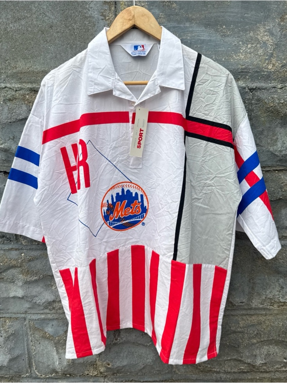 Vintage New York Mets Shirt Cliff Engle 80s NY MLB New Baseball